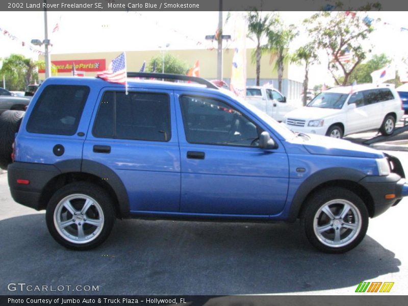 Monte Carlo Blue / Smokestone 2002 Land Rover Freelander SE