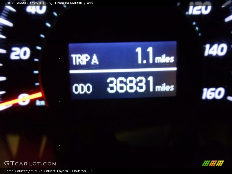 Titanium Metallic / Ash 2007 Toyota Camry XLE V6