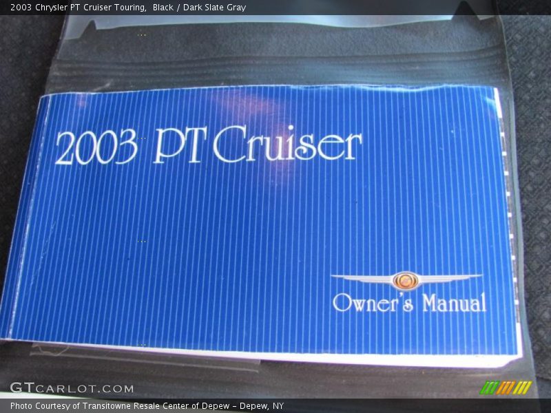 Black / Dark Slate Gray 2003 Chrysler PT Cruiser Touring
