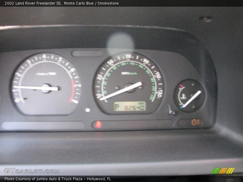 Monte Carlo Blue / Smokestone 2002 Land Rover Freelander SE