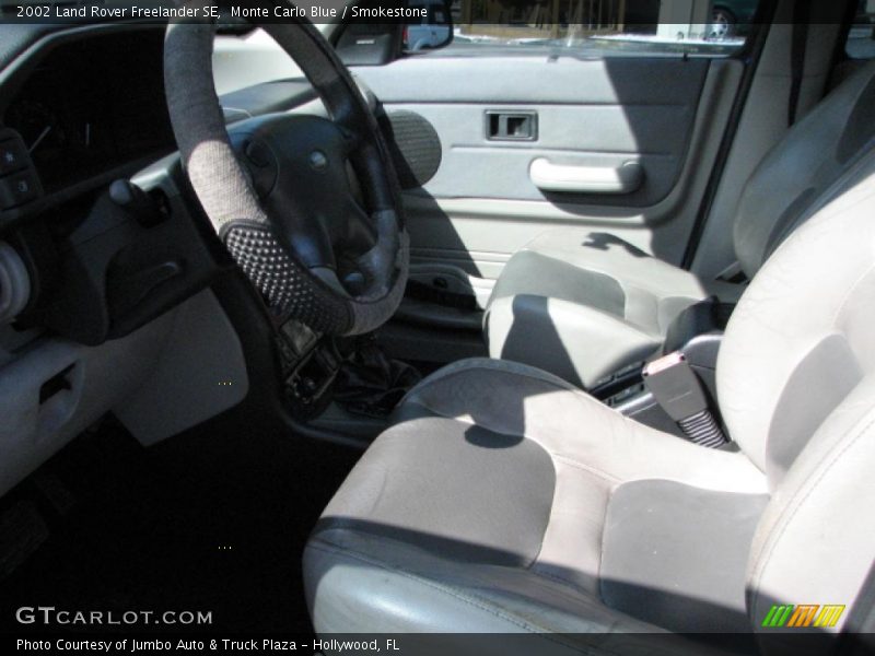 Monte Carlo Blue / Smokestone 2002 Land Rover Freelander SE