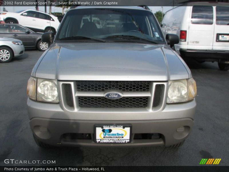 Silver Birch Metallic / Dark Graphite 2002 Ford Explorer Sport Trac