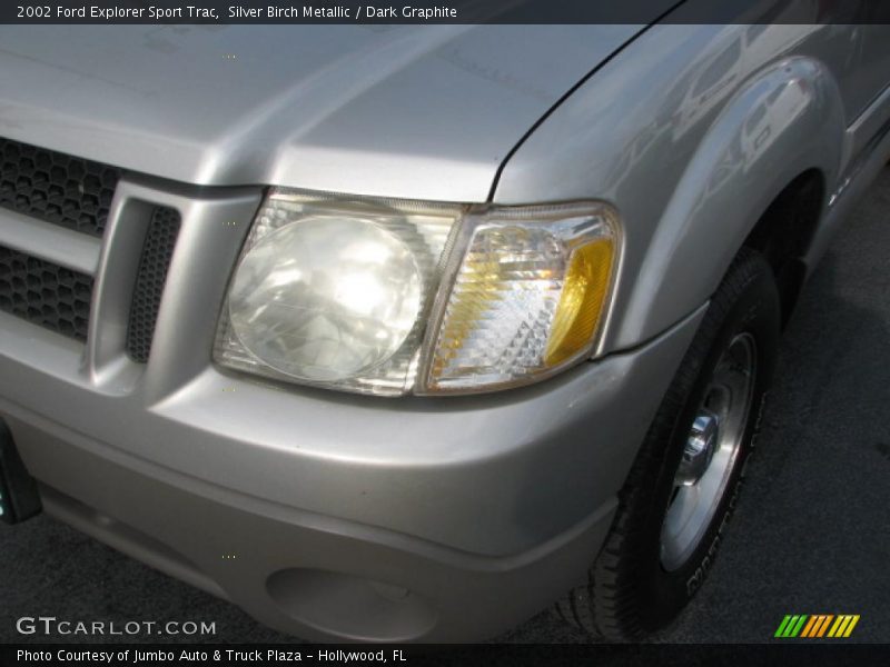 Silver Birch Metallic / Dark Graphite 2002 Ford Explorer Sport Trac