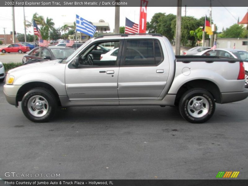 Silver Birch Metallic / Dark Graphite 2002 Ford Explorer Sport Trac