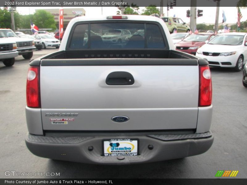 Silver Birch Metallic / Dark Graphite 2002 Ford Explorer Sport Trac