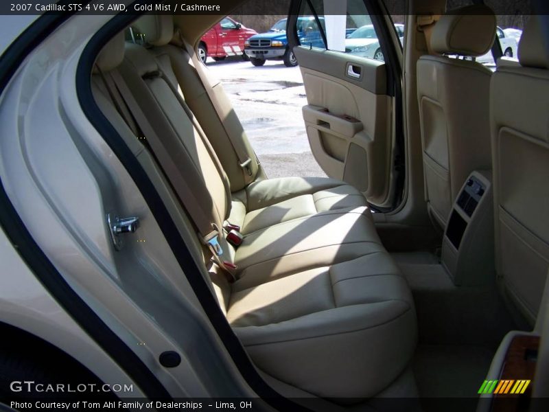 Gold Mist / Cashmere 2007 Cadillac STS 4 V6 AWD