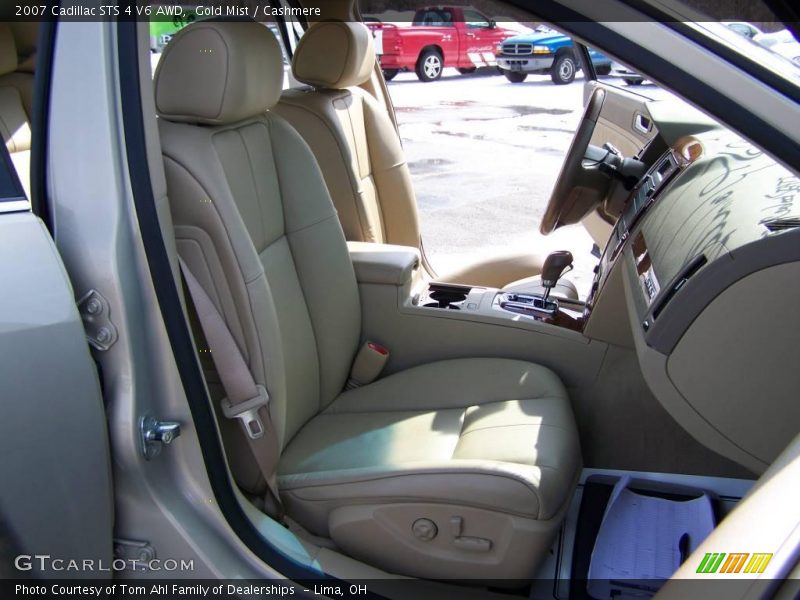 Gold Mist / Cashmere 2007 Cadillac STS 4 V6 AWD