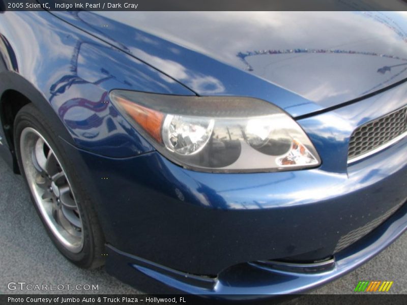 Indigo Ink Pearl / Dark Gray 2005 Scion tC
