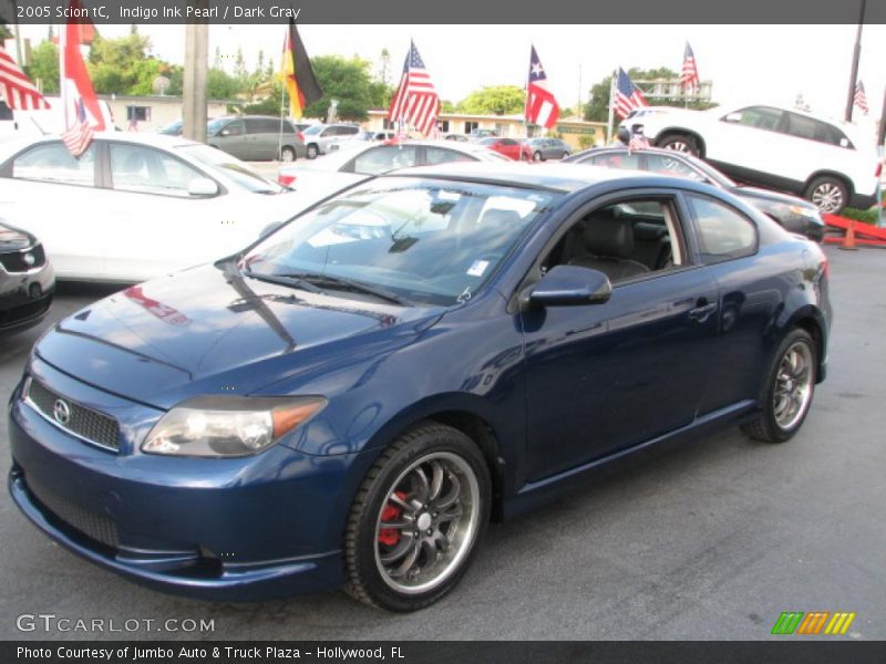 Indigo Ink Pearl / Dark Gray 2005 Scion tC