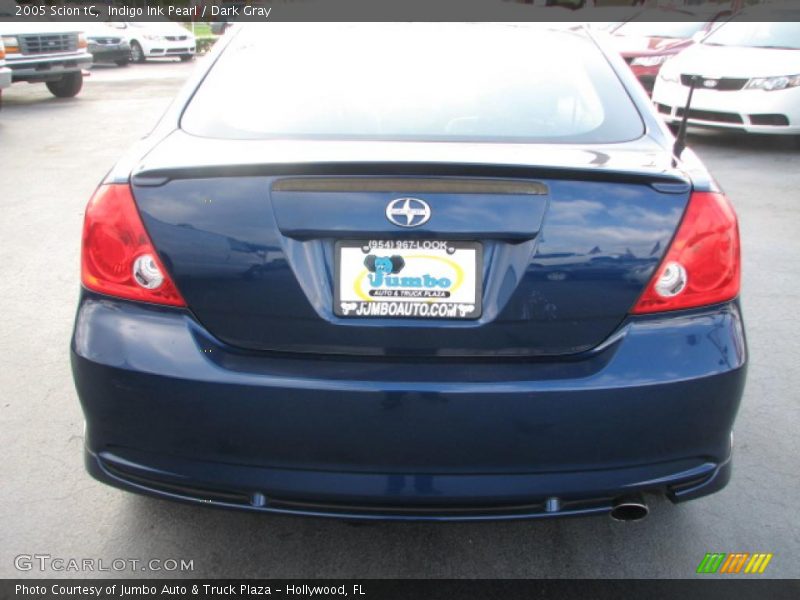 Indigo Ink Pearl / Dark Gray 2005 Scion tC