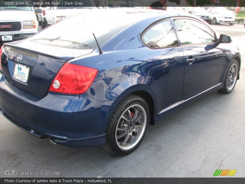 Indigo Ink Pearl / Dark Gray 2005 Scion tC