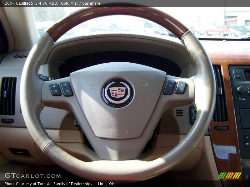 Gold Mist / Cashmere 2007 Cadillac STS 4 V6 AWD