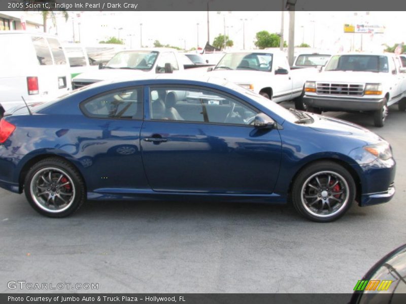 Indigo Ink Pearl / Dark Gray 2005 Scion tC
