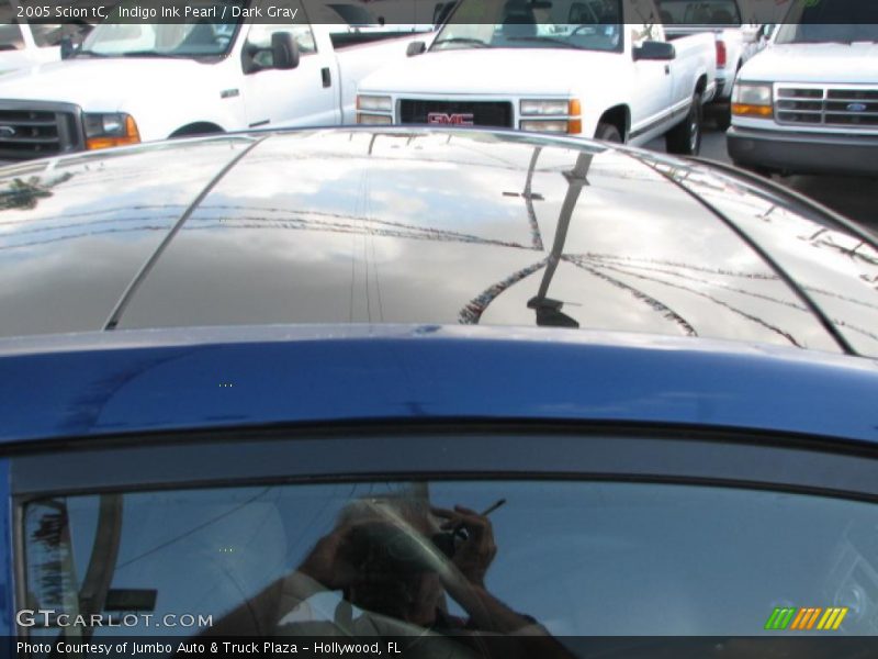 Sunroof of 2005 tC 