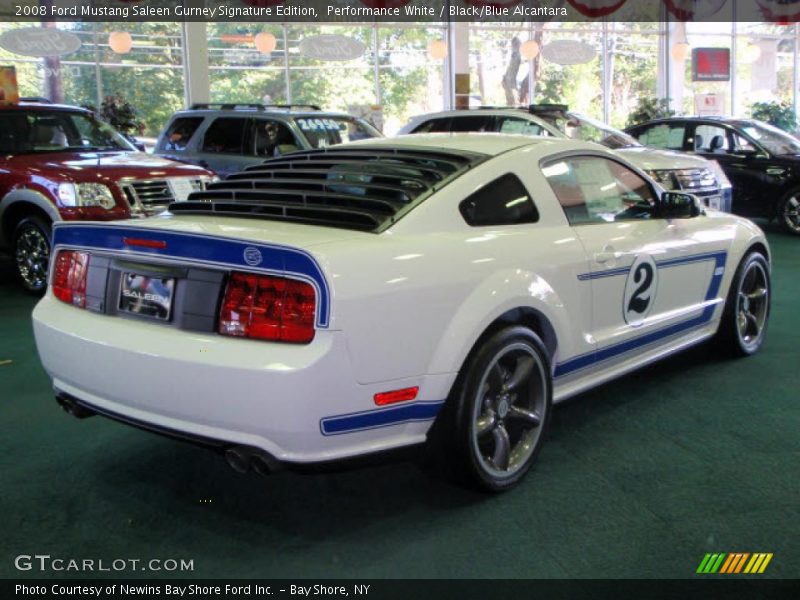  2008 Mustang Saleen Gurney Signature Edition Performance White