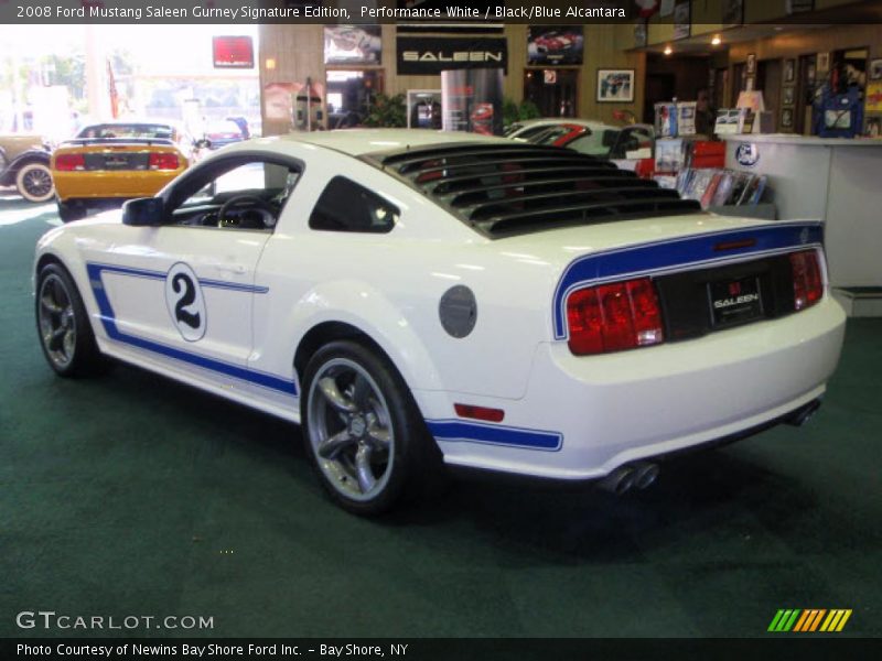  2008 Mustang Saleen Gurney Signature Edition Performance White