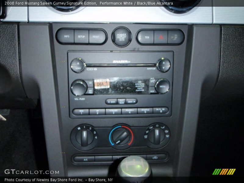 Controls of 2008 Mustang Saleen Gurney Signature Edition