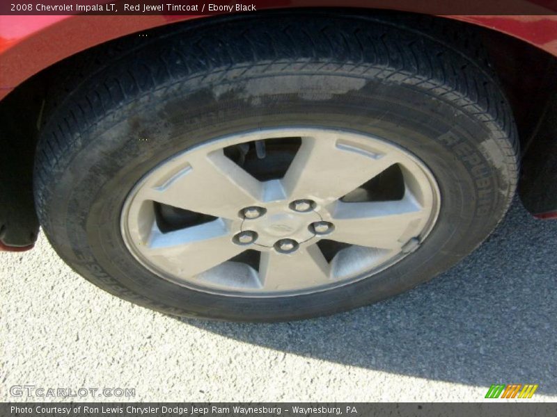 Red Jewel Tintcoat / Ebony Black 2008 Chevrolet Impala LT