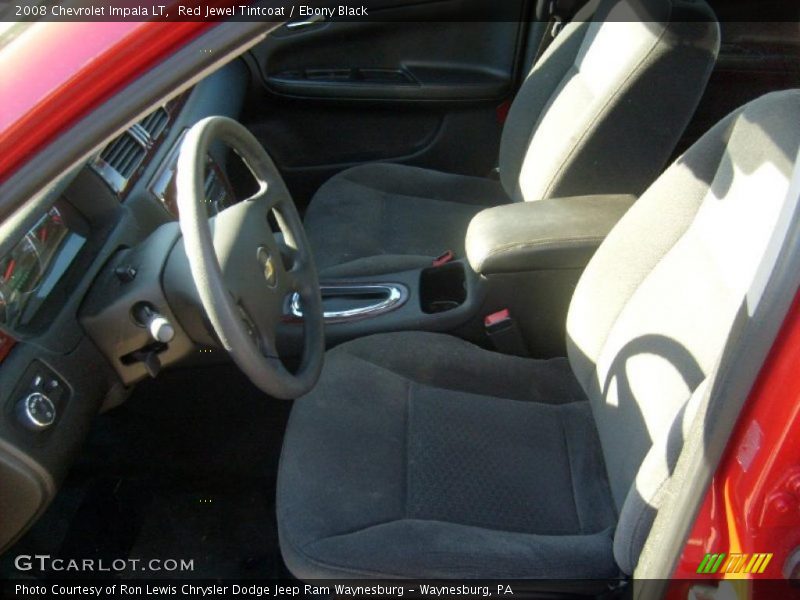 Red Jewel Tintcoat / Ebony Black 2008 Chevrolet Impala LT