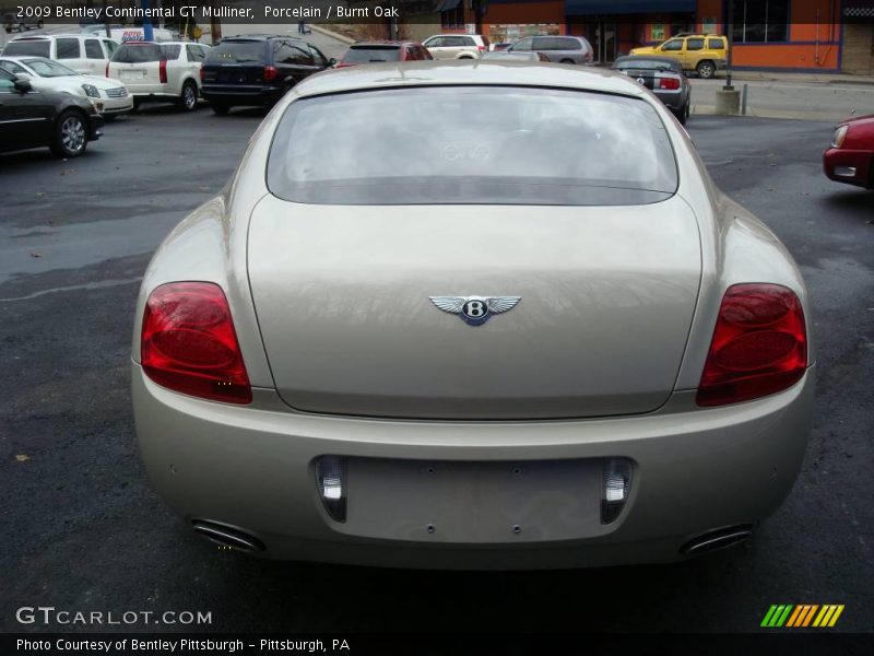 Porcelain / Burnt Oak 2009 Bentley Continental GT Mulliner