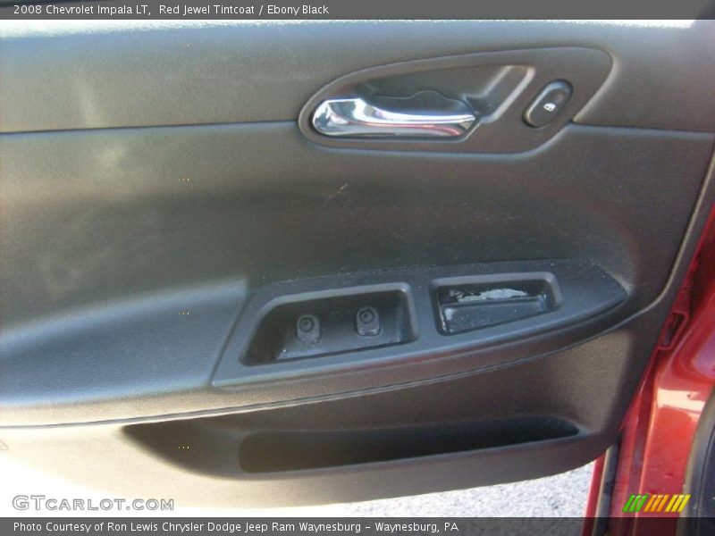 Red Jewel Tintcoat / Ebony Black 2008 Chevrolet Impala LT