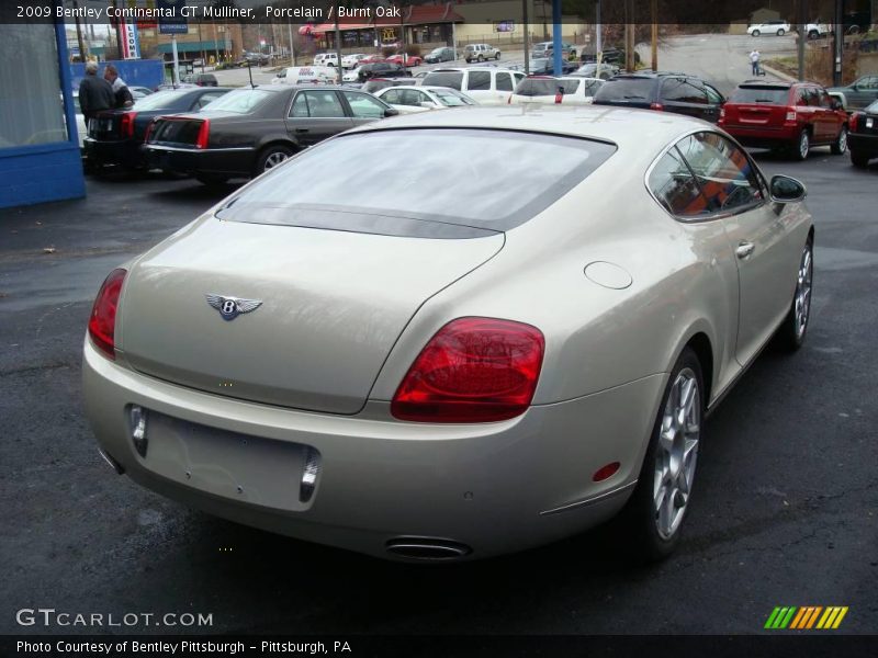 Porcelain / Burnt Oak 2009 Bentley Continental GT Mulliner