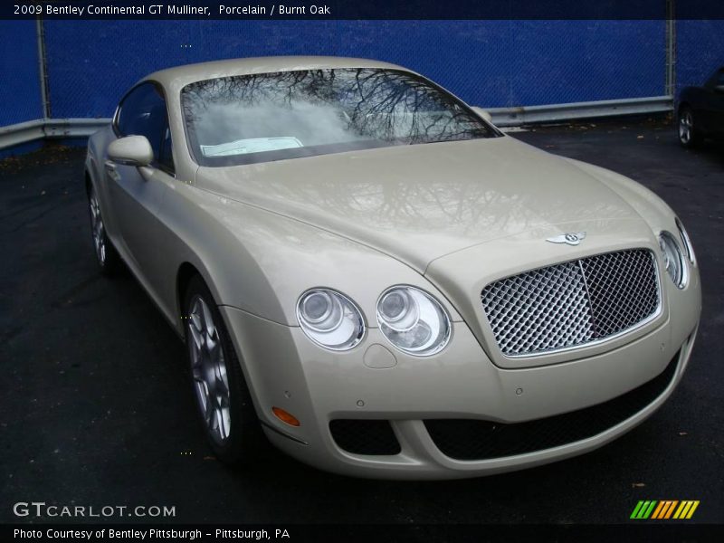 Porcelain / Burnt Oak 2009 Bentley Continental GT Mulliner