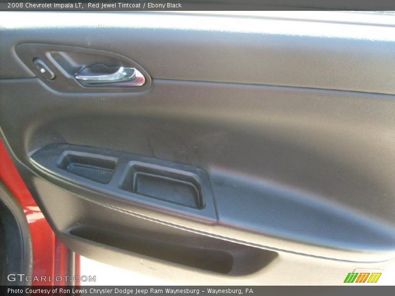 Red Jewel Tintcoat / Ebony Black 2008 Chevrolet Impala LT