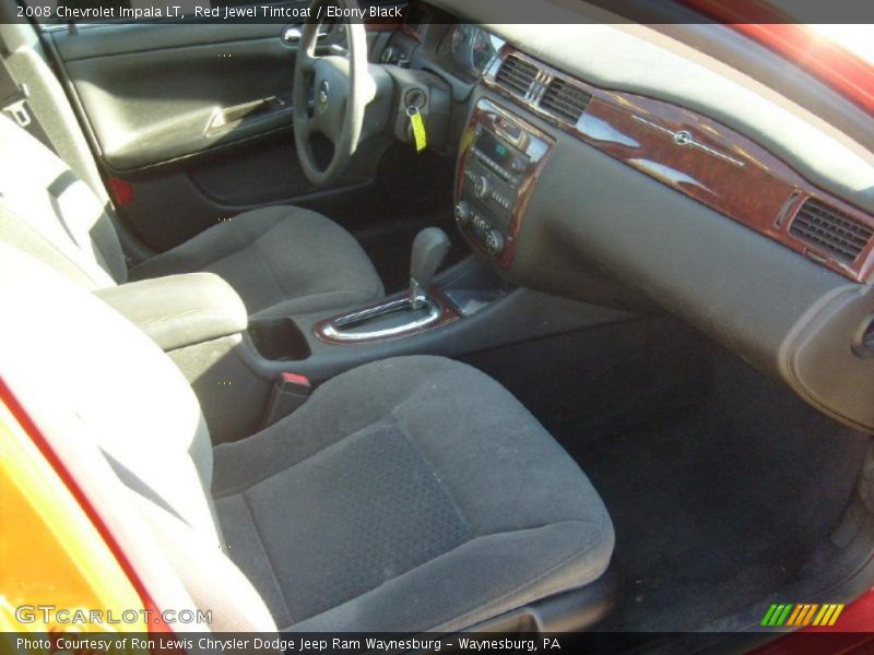 Red Jewel Tintcoat / Ebony Black 2008 Chevrolet Impala LT