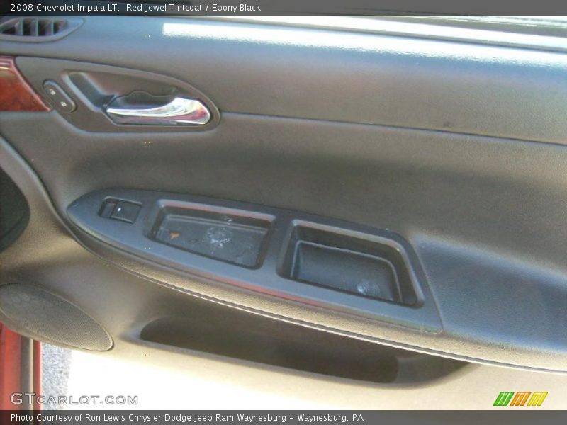 Red Jewel Tintcoat / Ebony Black 2008 Chevrolet Impala LT