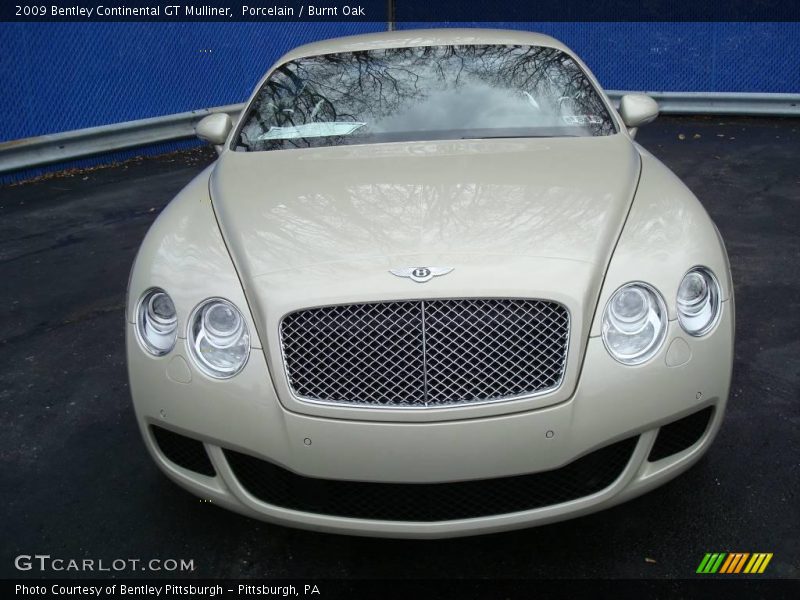 Porcelain / Burnt Oak 2009 Bentley Continental GT Mulliner