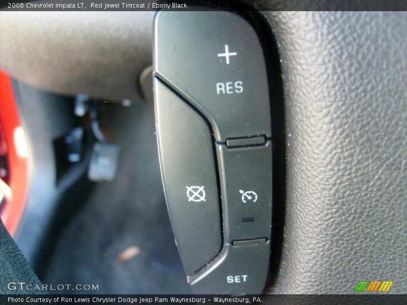 Red Jewel Tintcoat / Ebony Black 2008 Chevrolet Impala LT