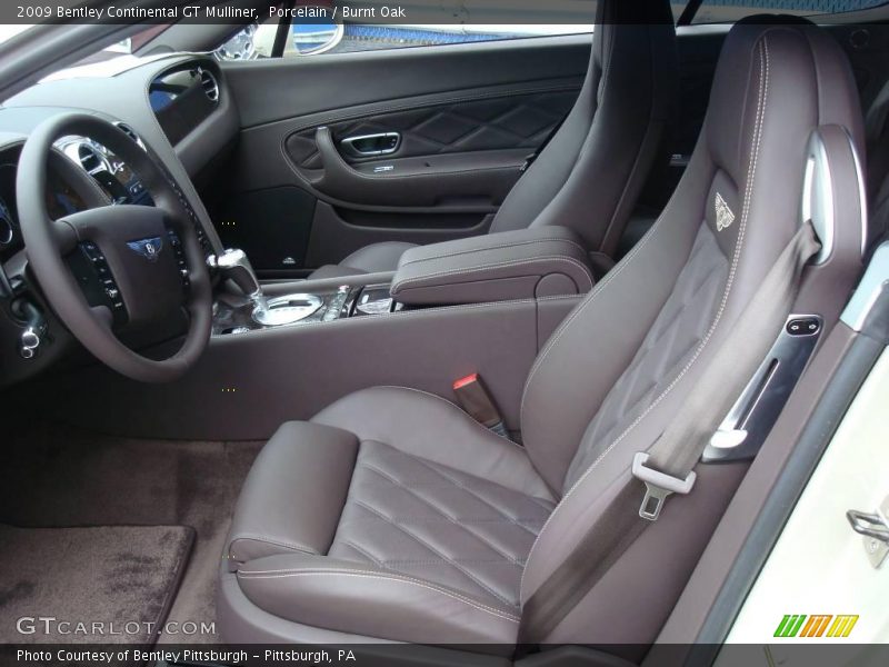 Porcelain / Burnt Oak 2009 Bentley Continental GT Mulliner