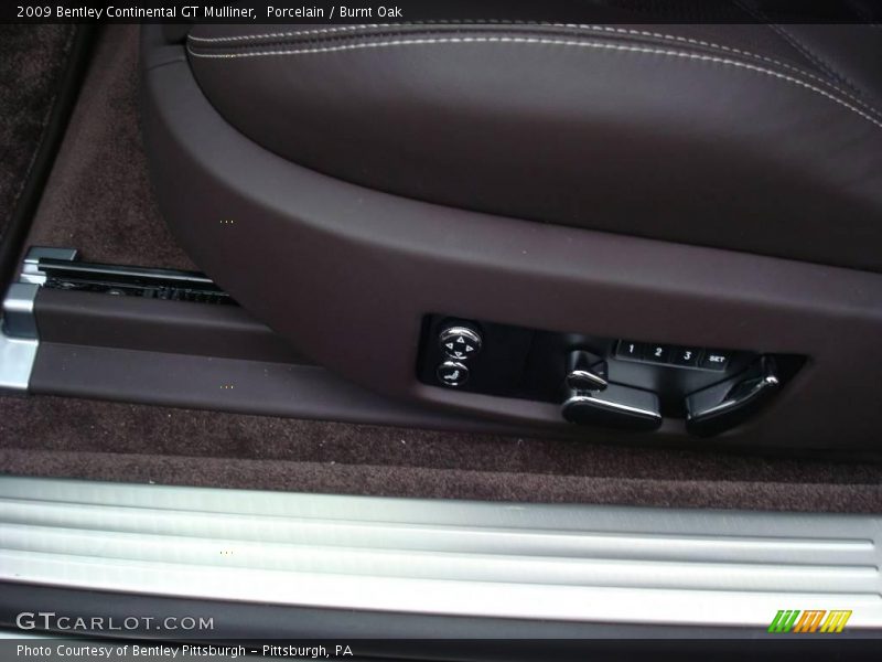 Porcelain / Burnt Oak 2009 Bentley Continental GT Mulliner