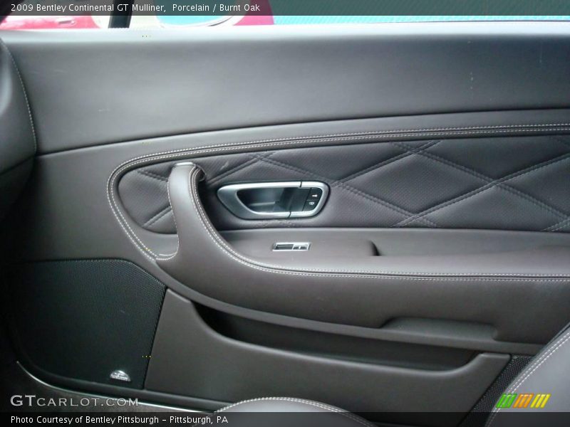 Porcelain / Burnt Oak 2009 Bentley Continental GT Mulliner