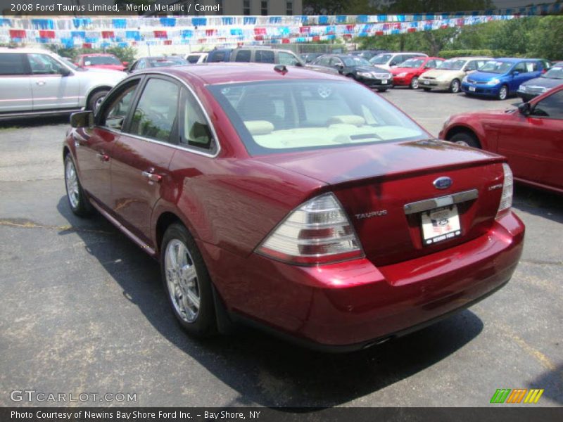  2008 Taurus Limited Merlot Metallic