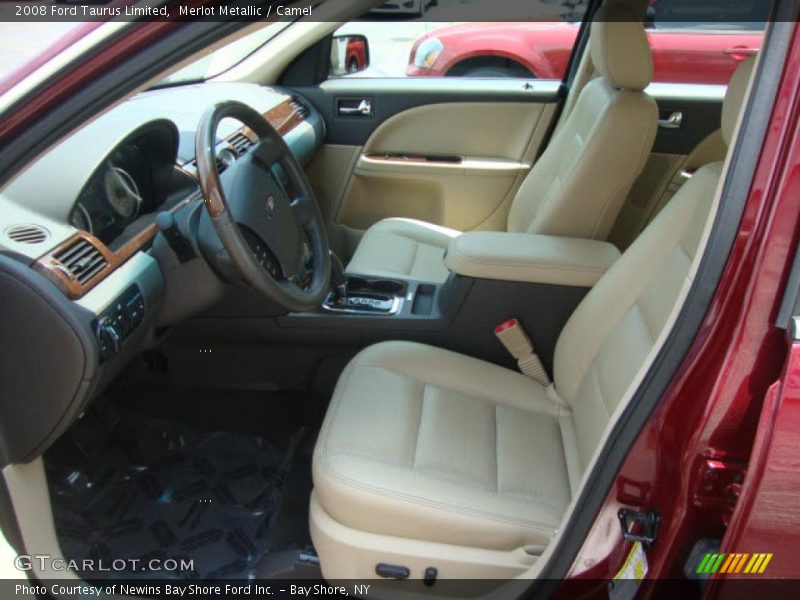  2008 Taurus Limited Camel Interior