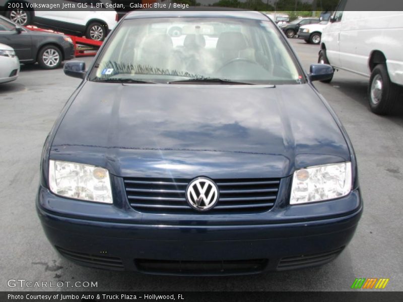 Galactic Blue / Beige 2001 Volkswagen Jetta GLS 1.8T Sedan