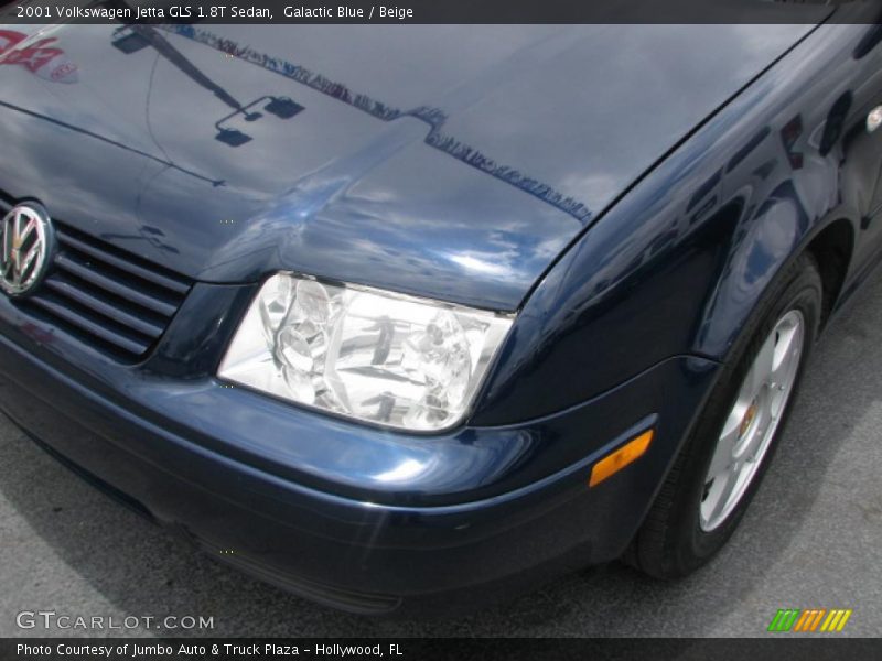 Galactic Blue / Beige 2001 Volkswagen Jetta GLS 1.8T Sedan