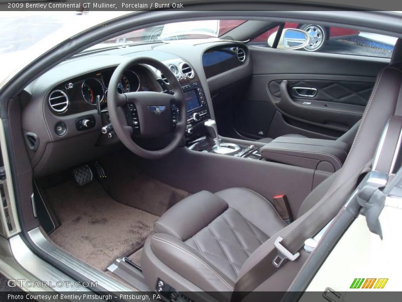 Porcelain / Burnt Oak 2009 Bentley Continental GT Mulliner