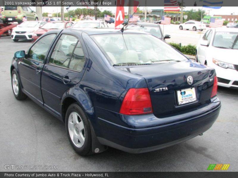 Galactic Blue / Beige 2001 Volkswagen Jetta GLS 1.8T Sedan