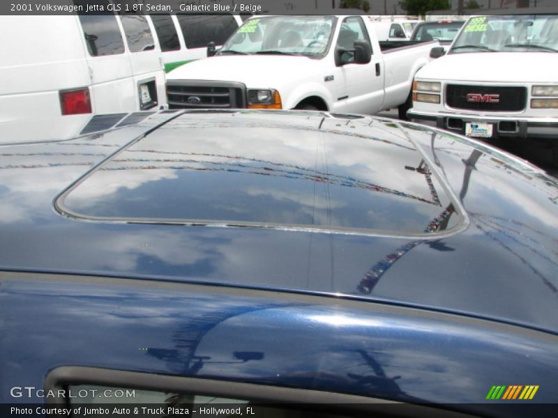 Galactic Blue / Beige 2001 Volkswagen Jetta GLS 1.8T Sedan