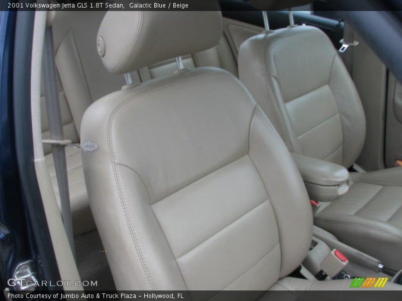 Front Seat of 2001 Jetta GLS 1.8T Sedan