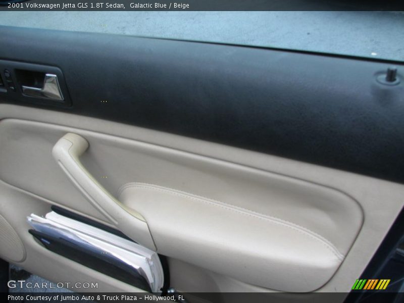 Galactic Blue / Beige 2001 Volkswagen Jetta GLS 1.8T Sedan
