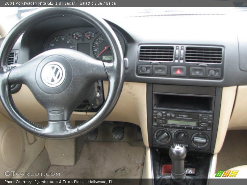 Dashboard of 2001 Jetta GLS 1.8T Sedan