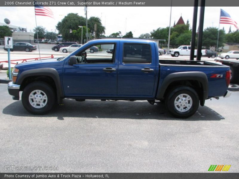  2006 Colorado Z71 Crew Cab Superior Blue Metallic