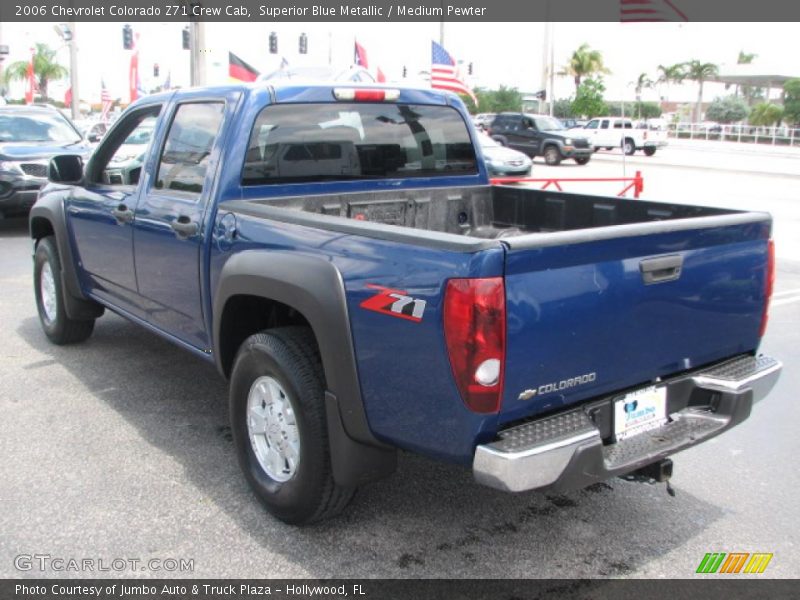 2006 Colorado Z71 Crew Cab Superior Blue Metallic