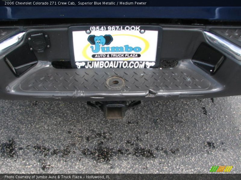 Superior Blue Metallic / Medium Pewter 2006 Chevrolet Colorado Z71 Crew Cab