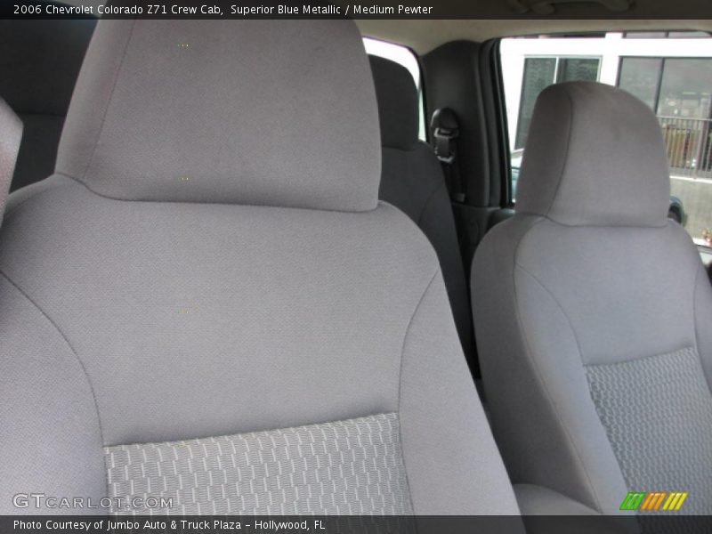 Superior Blue Metallic / Medium Pewter 2006 Chevrolet Colorado Z71 Crew Cab