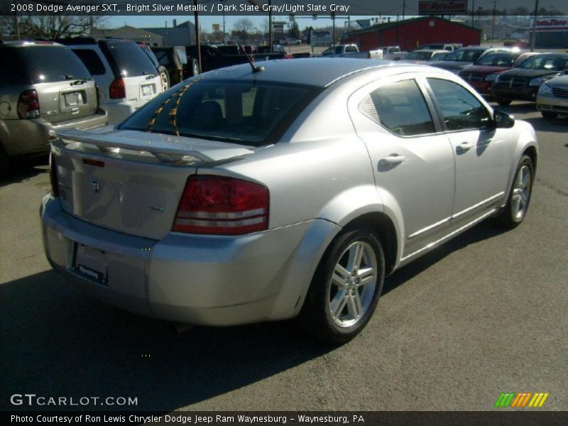 Bright Silver Metallic / Dark Slate Gray/Light Slate Gray 2008 Dodge Avenger SXT